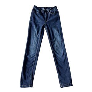 Ruti The Iconic Fitted Ankle Jeans Women's Sz 00 Dark Wash